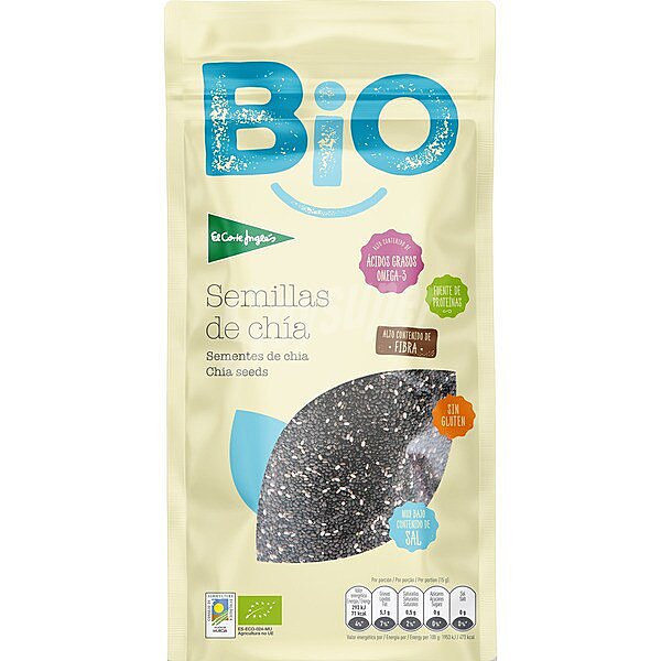 BIO semillas de chía ecológicas y sin gluten