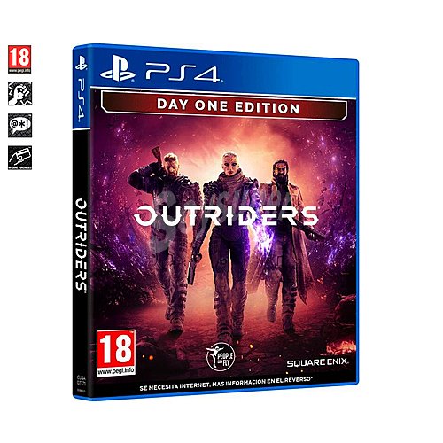 Outrideres Day One Edition para Playstation 4. Género: acción, shooter. pegi: +18.