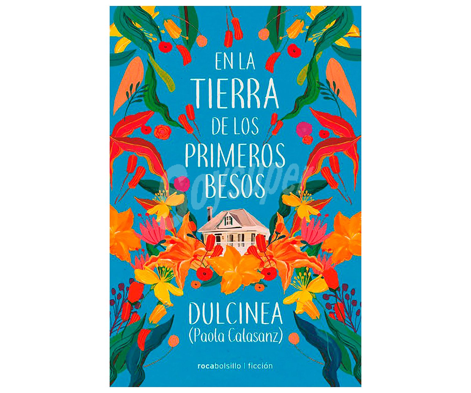 En la tierra de los primeros besos, dulcinea (paola calasanz), libro de bolsillo. Género: narrativa. Editorial Roca.