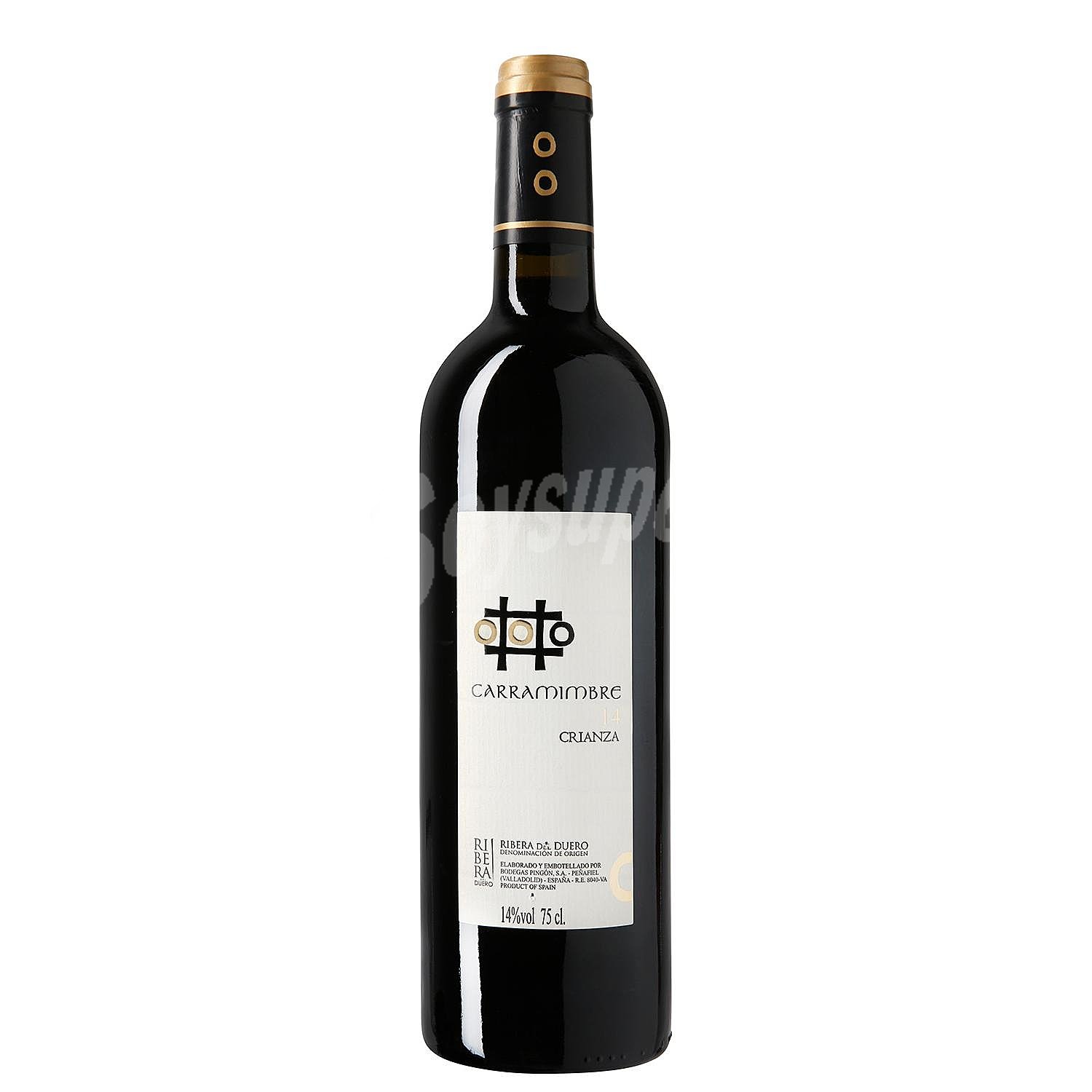 Vino tinto crianza DO Ribera del Duero