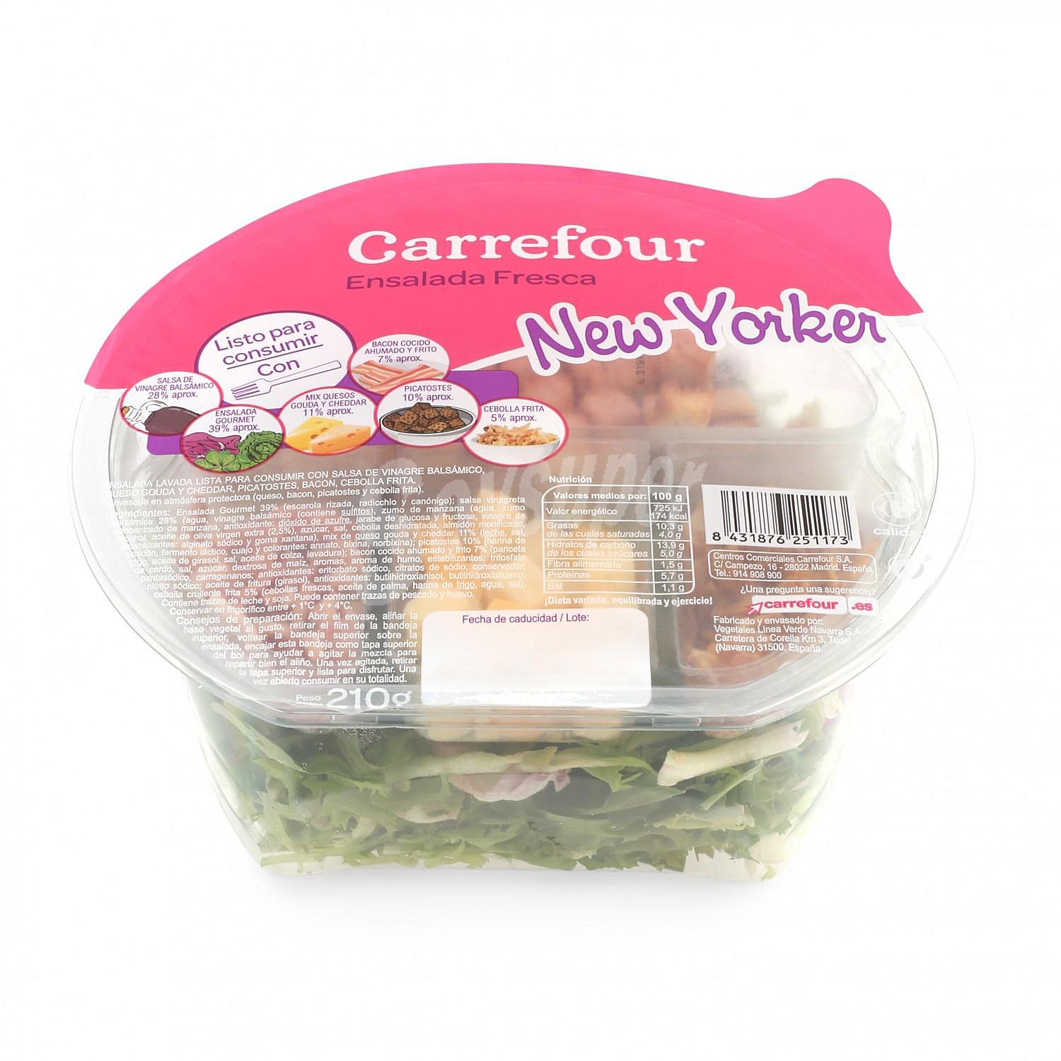 Ensalada New Yorker Carrefour