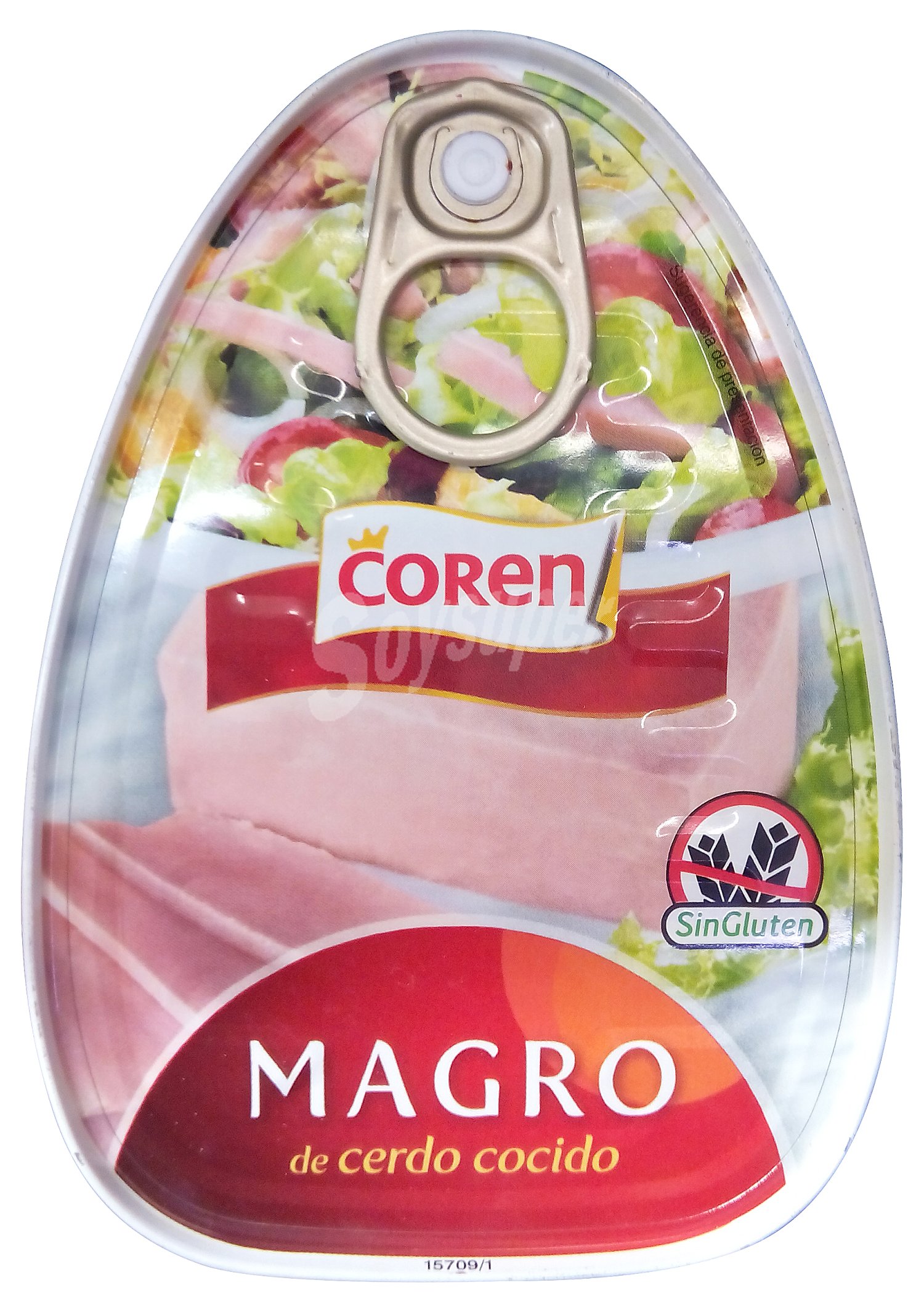 Magro de cerdo cocido