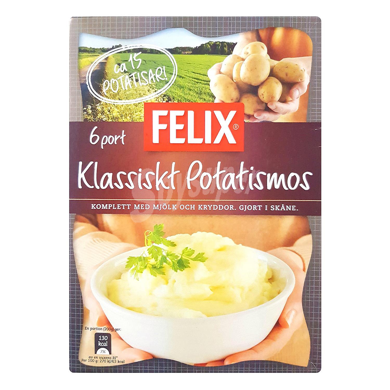 Puré de patatas Felix