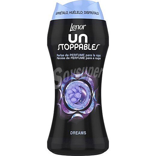 Perfume para la ropa en perlas concentrado dreams Unstoppables Lenor Un Stoppables