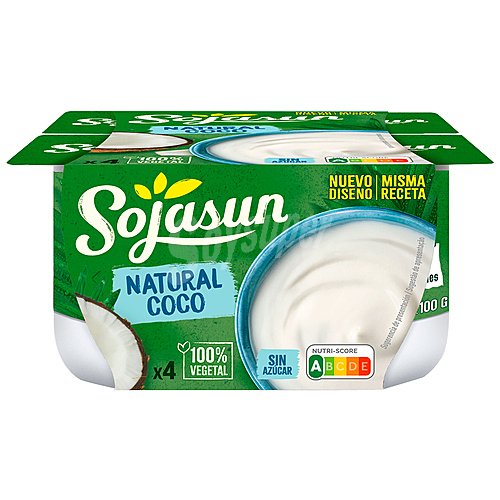 Sojasun Especialidad de soja fermentada natural con coco sojasun