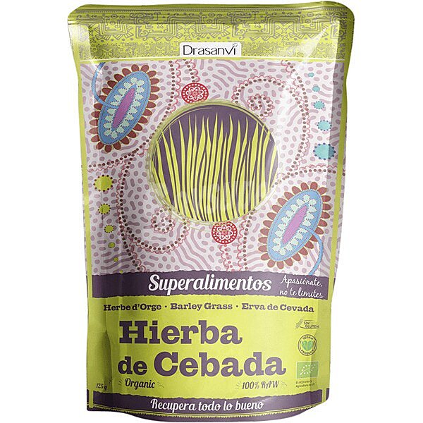 Hierba de cebada ecológica bolsa 125 g