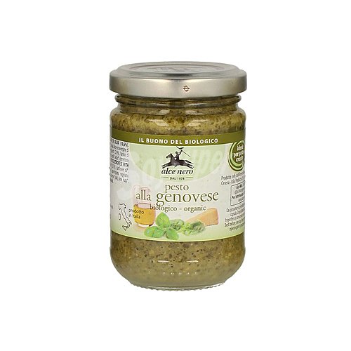 Alce nero Salsa pesto genovés con albahaca ecológica alce nero