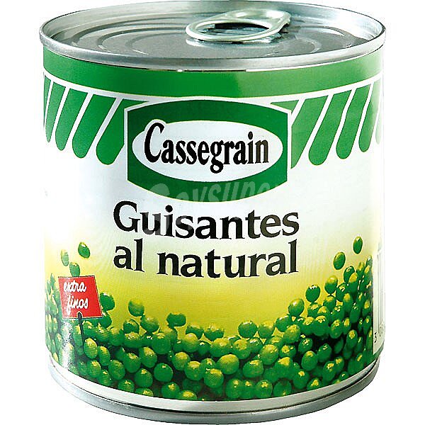 Guisantes al natural extrafinos