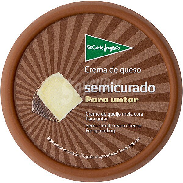 crema de queso semicurado