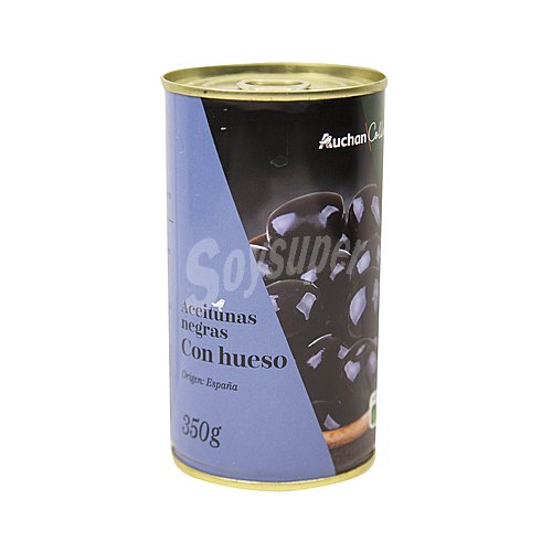 Alcampo gourmet Aceitunas negras con hueso alcampo gourmet