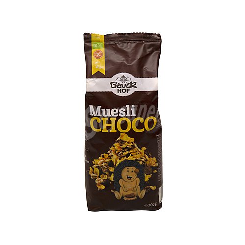 Bauckhof Muesli de chocolate, sin gluten bauckhof