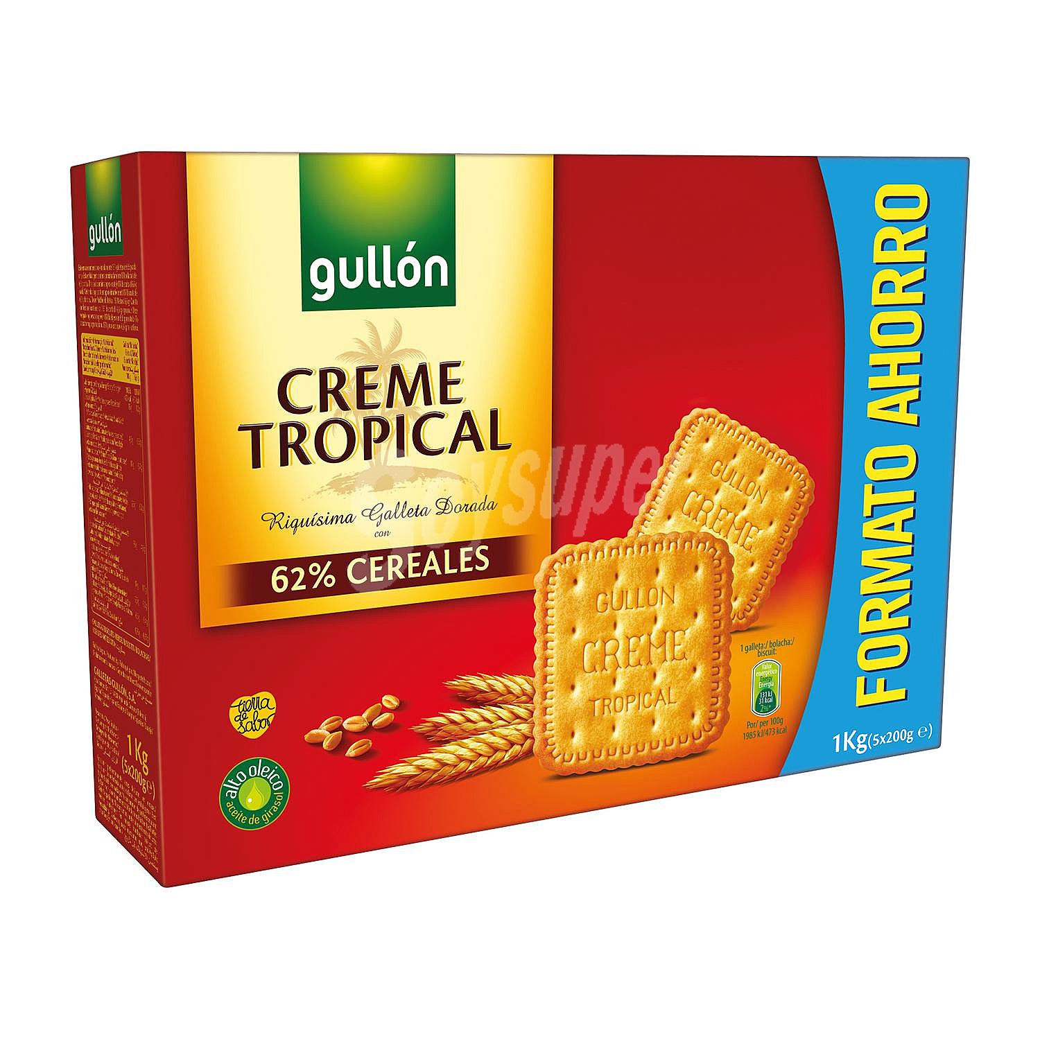 Galletas Creme Tropical Gullón