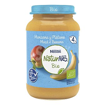 Tarrito de manzana y plátano desde 4 meses ecológico Naturnes Nestlé BIO