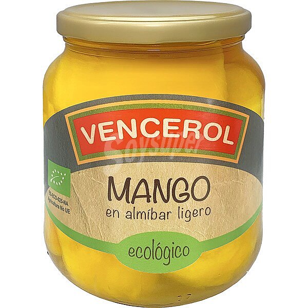 Mango en almíbar ligero ecológico