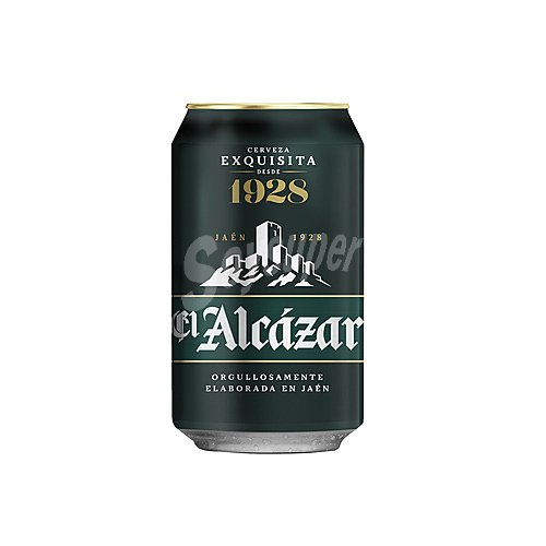 El alcázar Cerveza rubia el álcazar