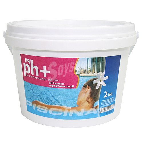 Incrementador de pH granulado, ideal para aumentar y estabilizar el pH de nuestra piscina PQS