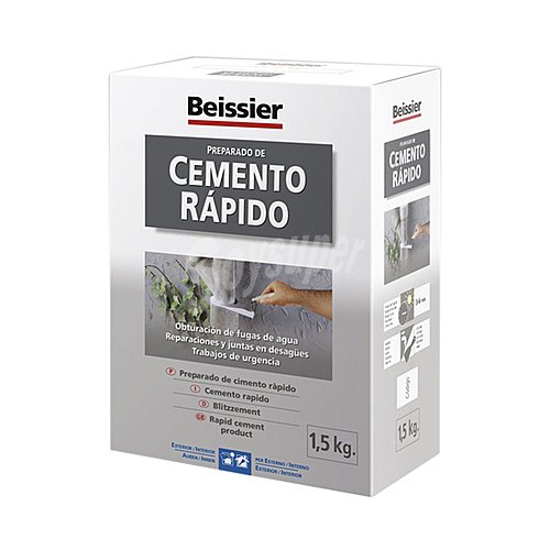 Preparado de cemento rápido, beissier