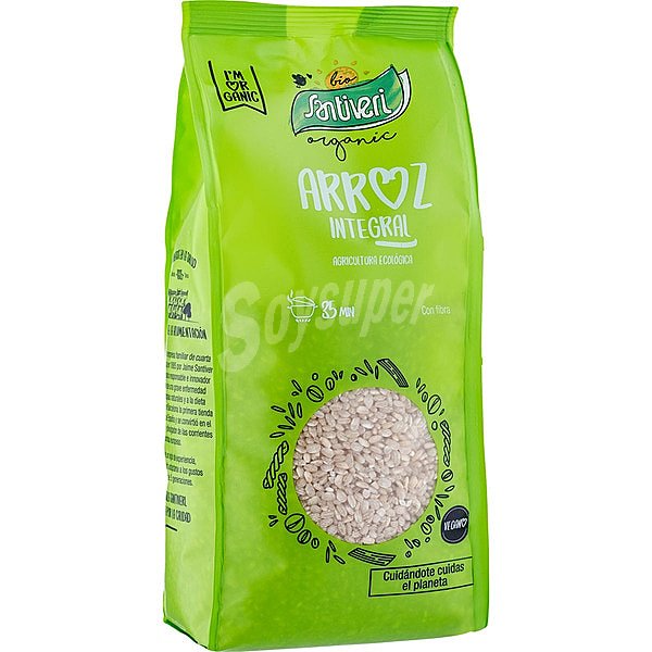 Arroz integral de agricultura ecológica