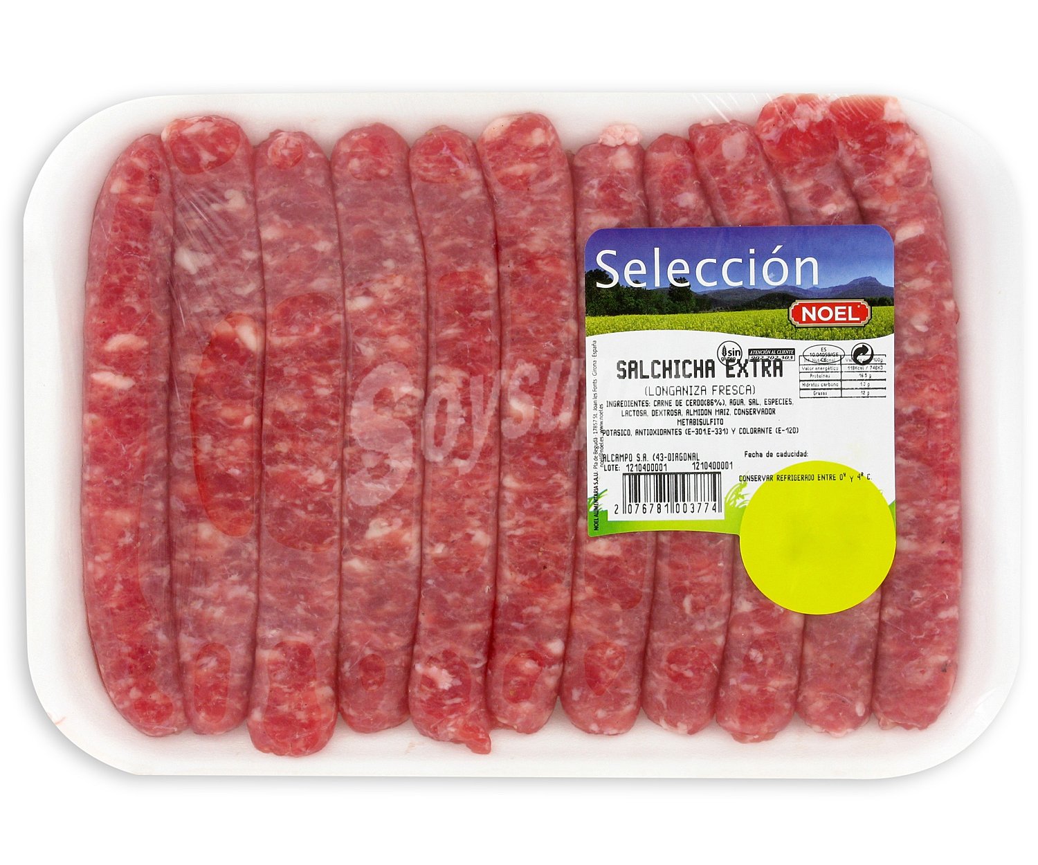 Longaniza de cerdo