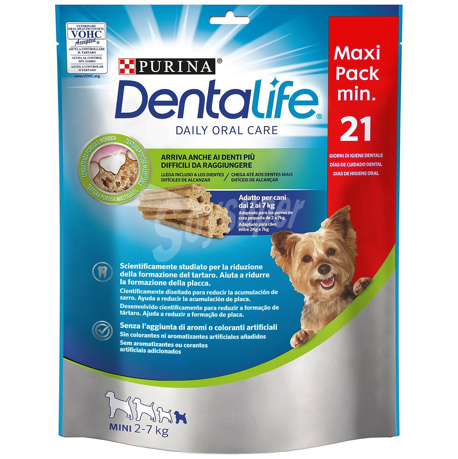 Snack dental para perro mini Purina Dentalife