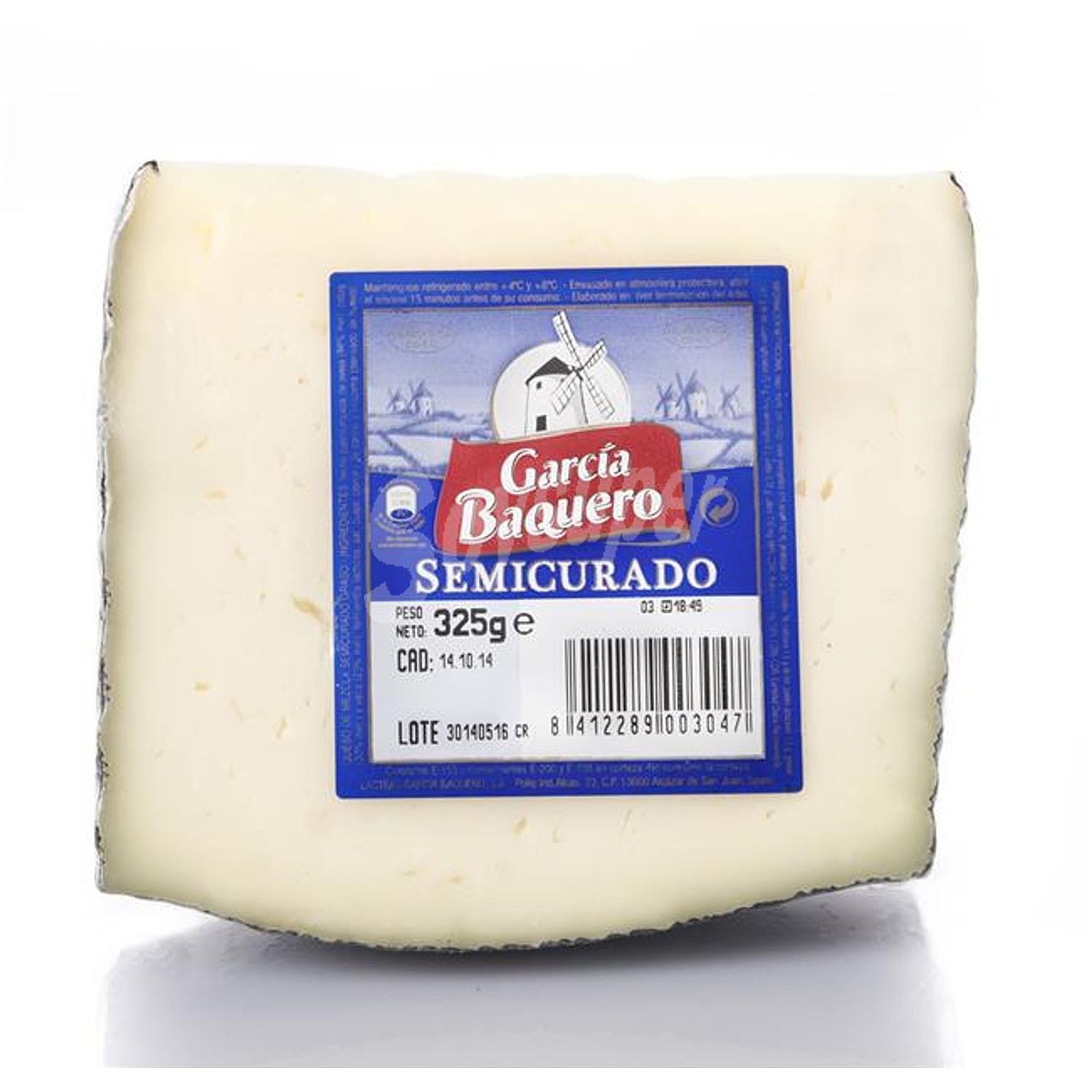 Queso semicurado de vaca, cabra y oveja garcía baquero