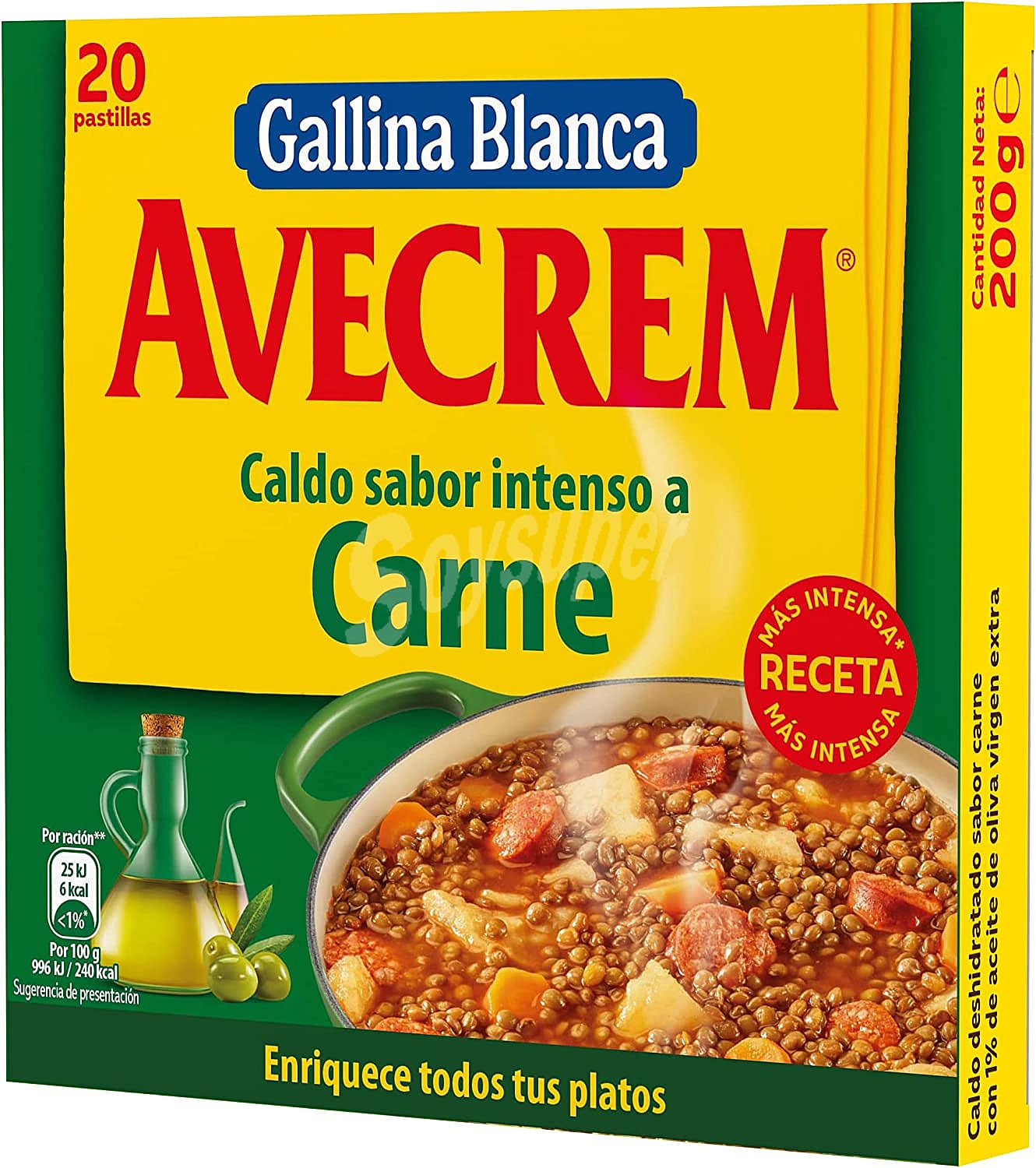 Caldo de carne Gallina Blanca Avecrem