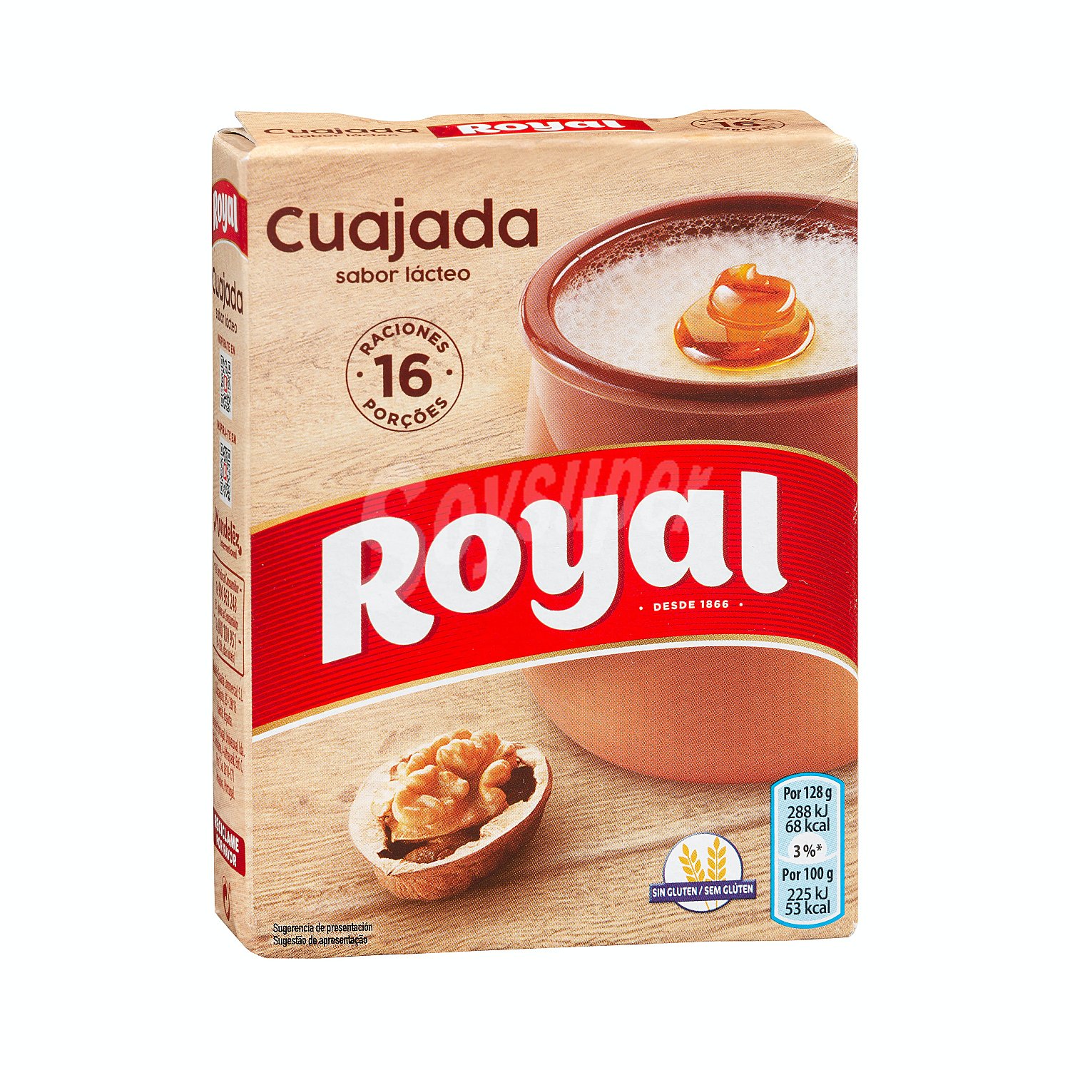 Cuajada royal, 16 raciones