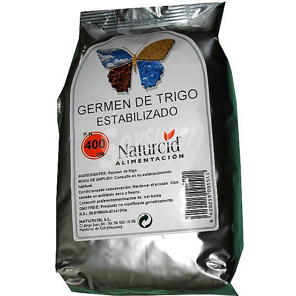 Germen de trigo estabilizado