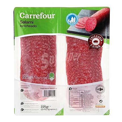 Salami extra en lonchas Carrefour