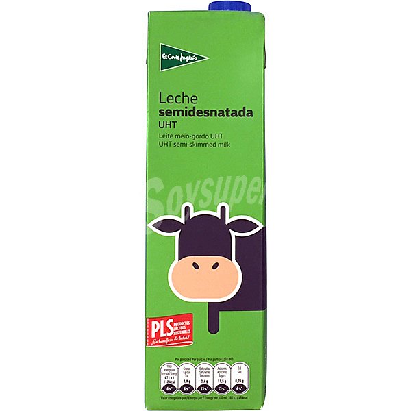 Leche semidesnatada