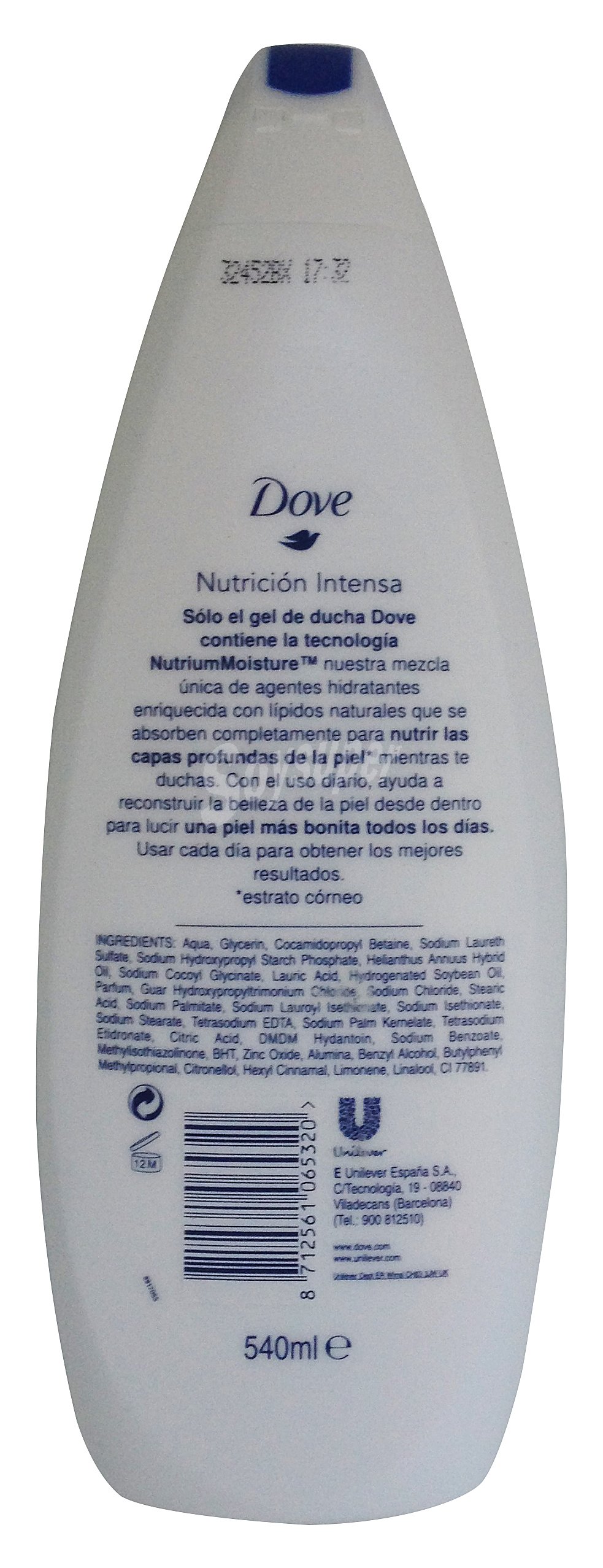 Gel baño crema