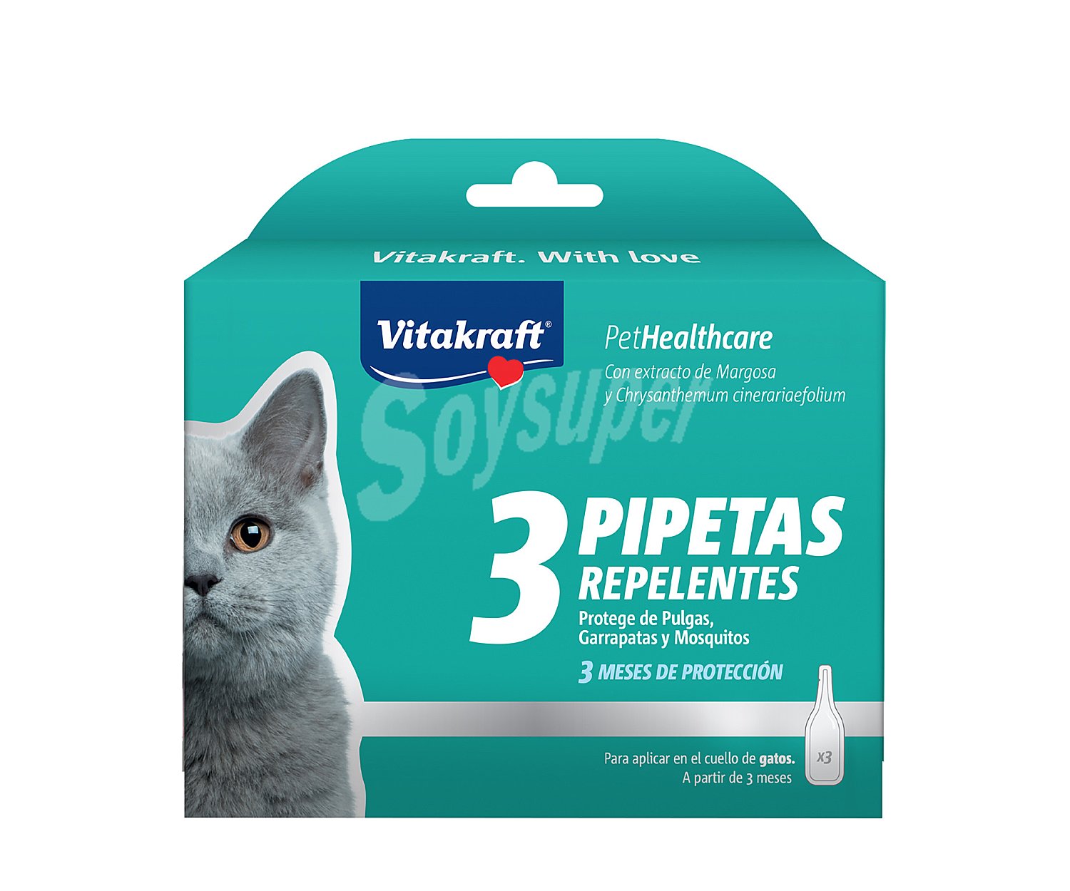 Vitakraft Pipetas repelentes para gatos vitakraft