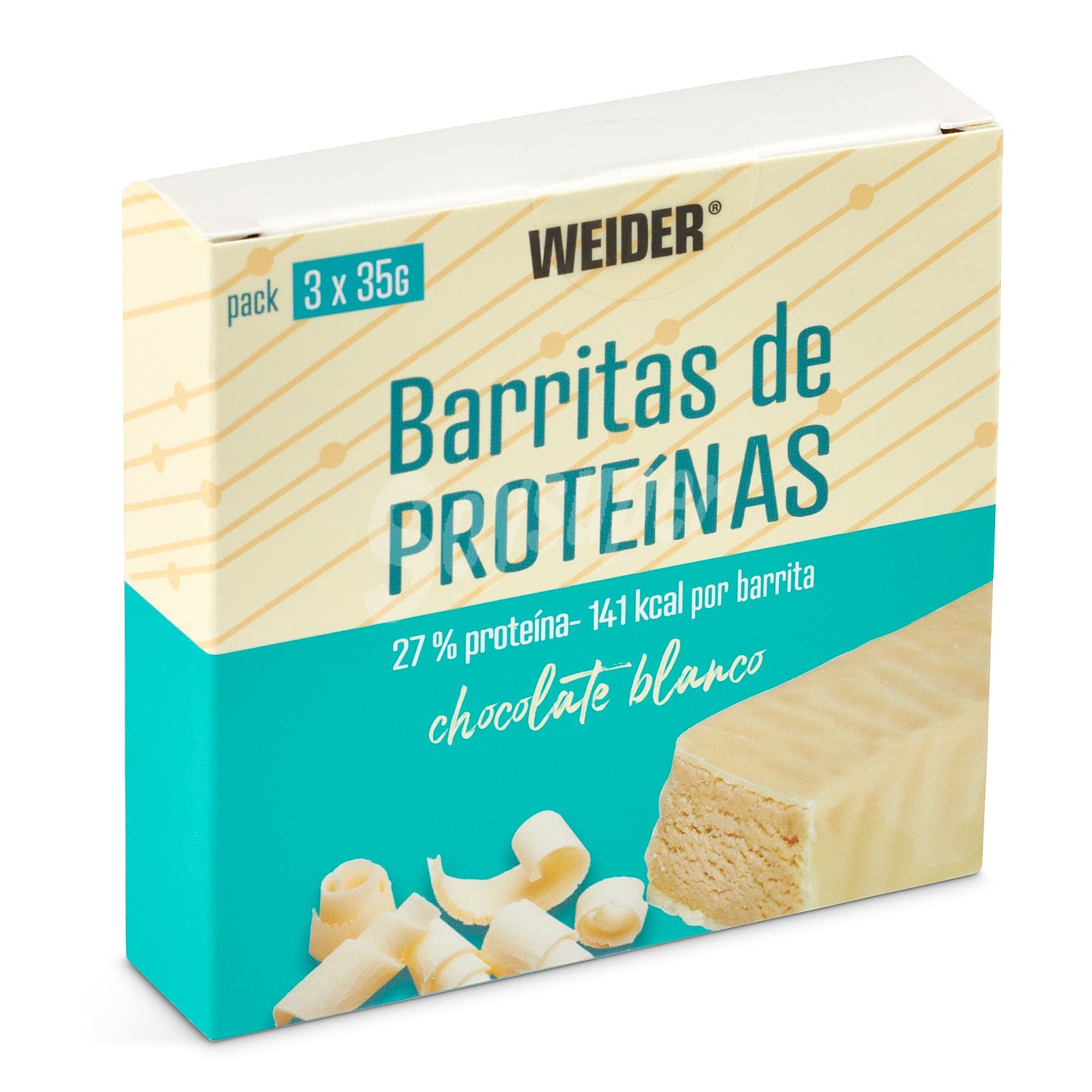 Barritas chocolate blanco