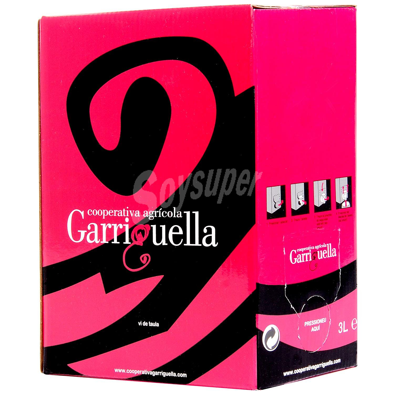 Vino rosado Garriguellas grifo