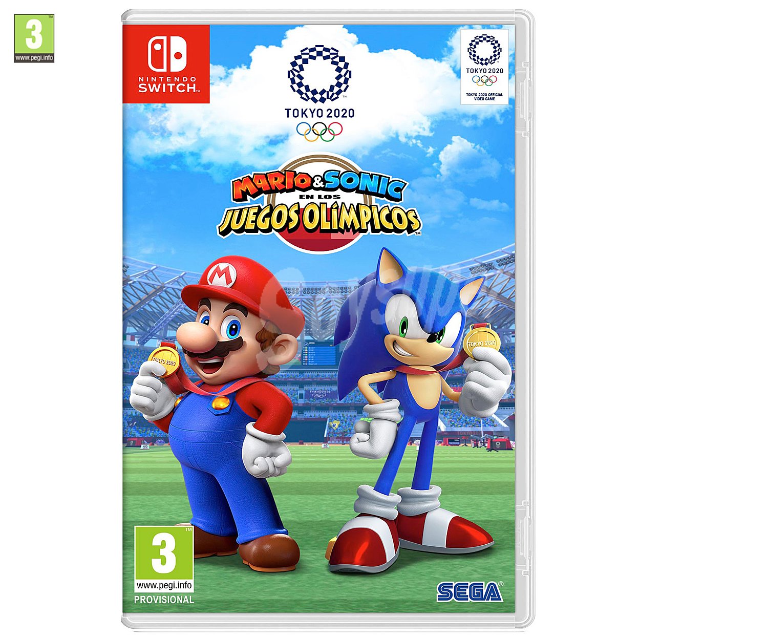 Videojuego Mario & Sonic jjoo Tokyo para