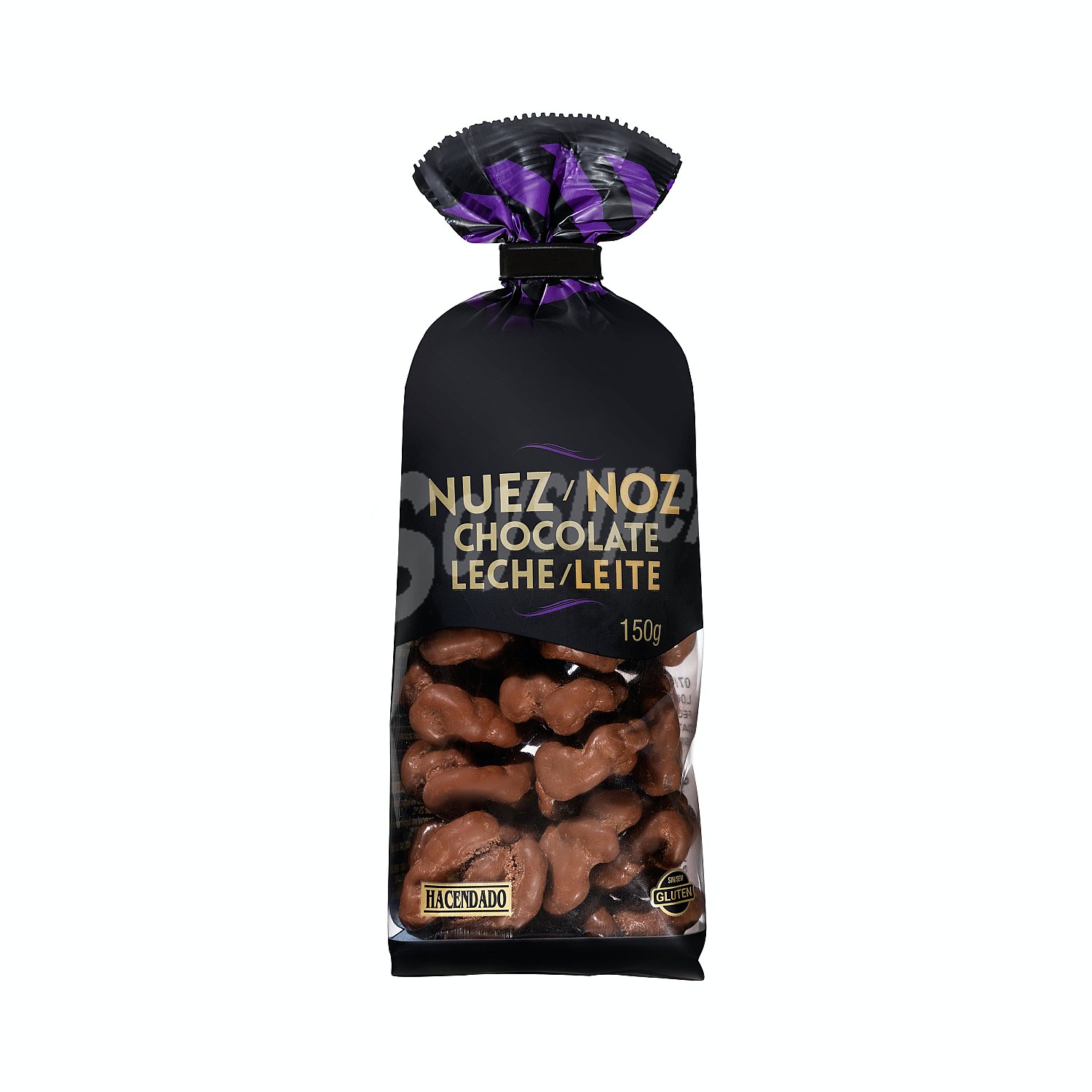 Nuez bañada chocolate leche