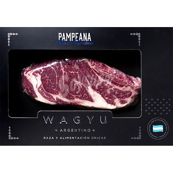 Presa de vacuno de raza Wagyu argentino peso aproximado