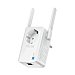 Extensor de cobertura Wi-Fi tp-link TL-WA860RE, 300Mbps, 2 antenas, puerto Ethernet, enchufe extra