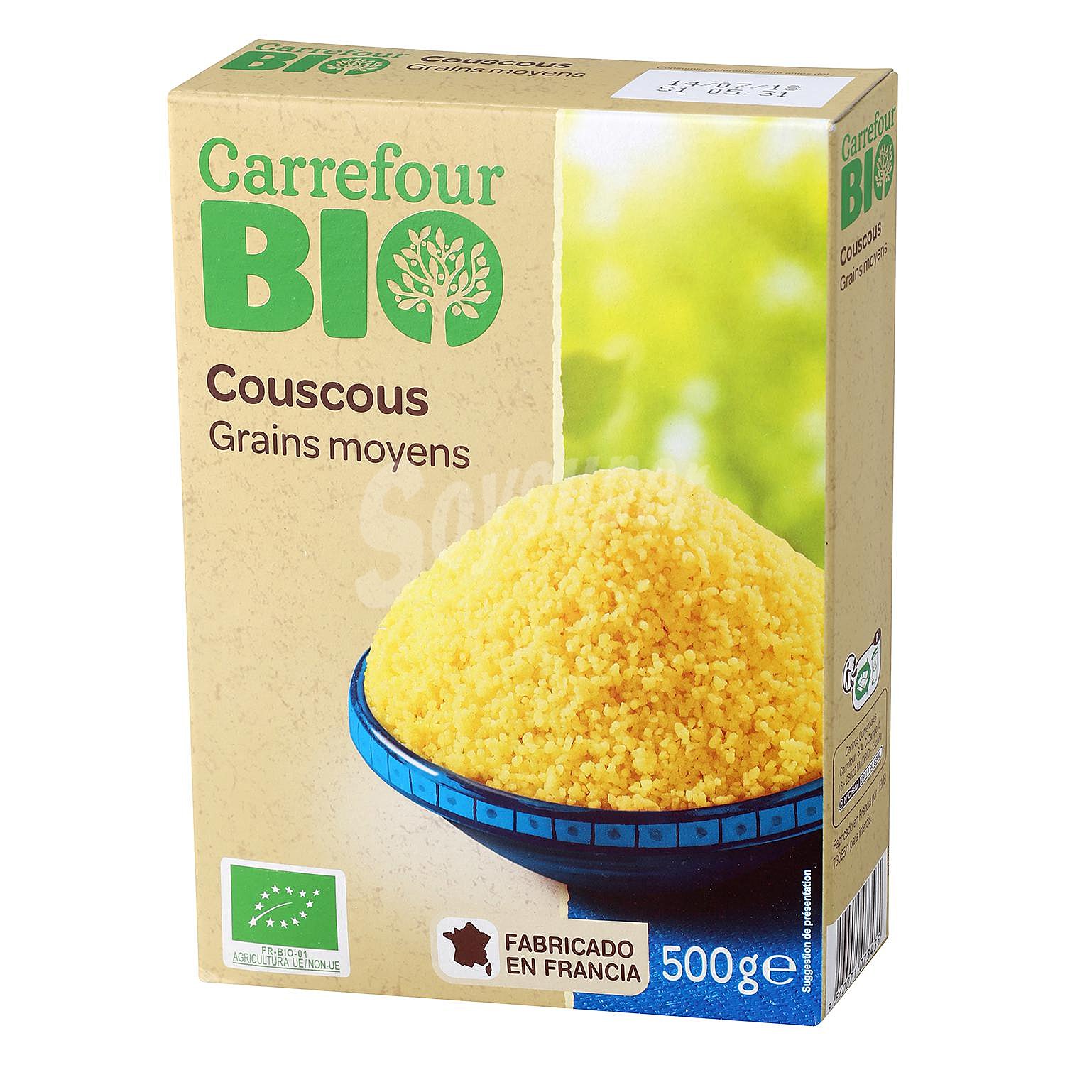 Cuscús grano mediano ecológico Carrefour Bio