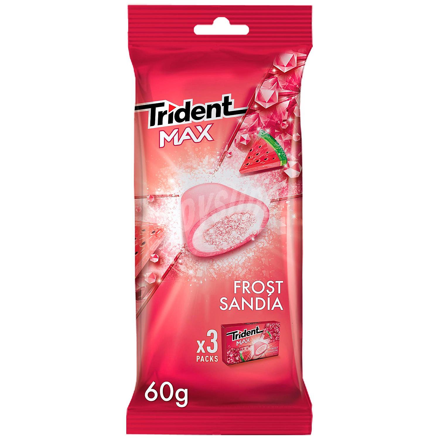 Chicles sabor sandía Trident