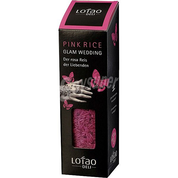 Glam Wedding Pink arroz especial