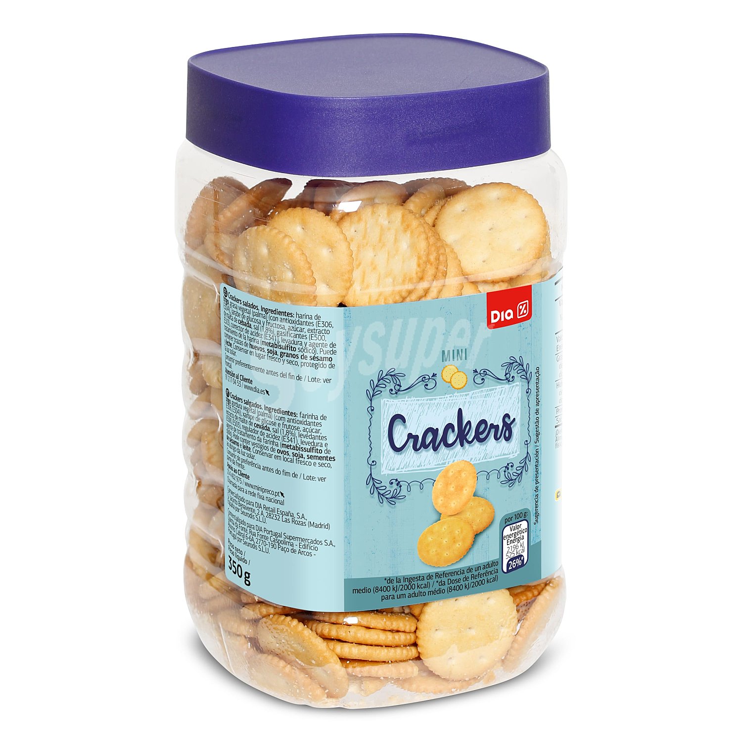 Galleta salada mini crackers Snack Maniac