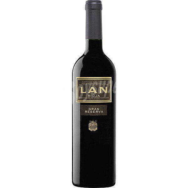 Vino tinto gran reserva con denominación de origen Rioja