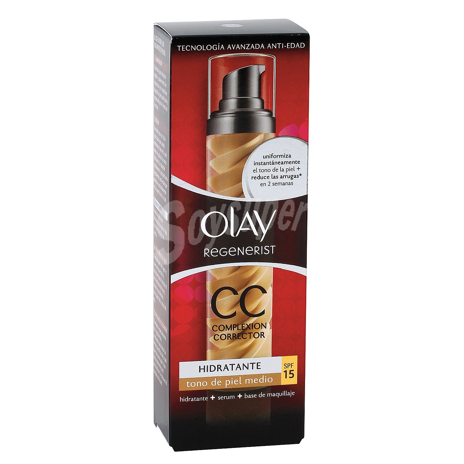 Regenerist CC cream hidratante reduce arrugas tono medio