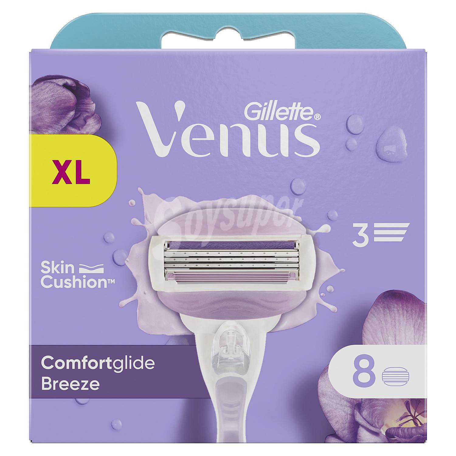 Recambios maquinilla Venus Comfortglide Breeze Gillette