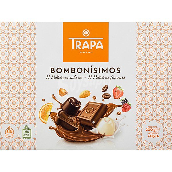 Bombones surtidos Trapa