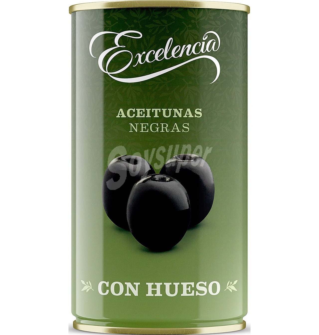 Aceitunas negras con hueso