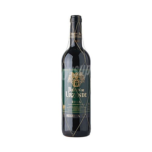 Baron DE urzande Vino tinto reserva con D.O. Ca. Rioja