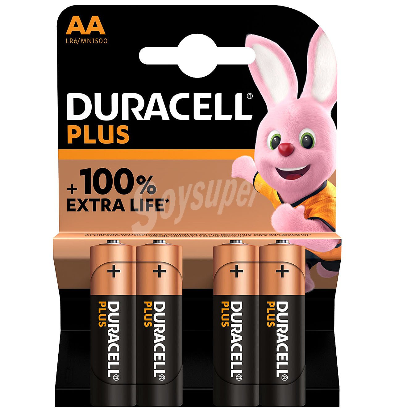 Pilas duracell aa LR06 pp ml