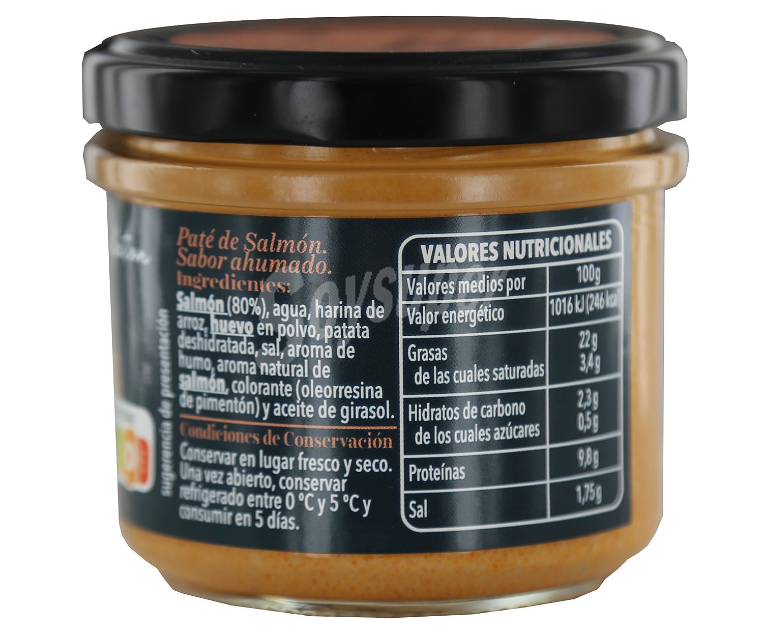 Alcampo gourmet Paté de salmón alcampo gourmet